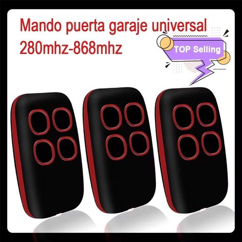 1-10pcs ROPER GO MINI Télécommande de porte de garage 433.92MHz ROPER NEO Émetteur portable-3pcs Rouge