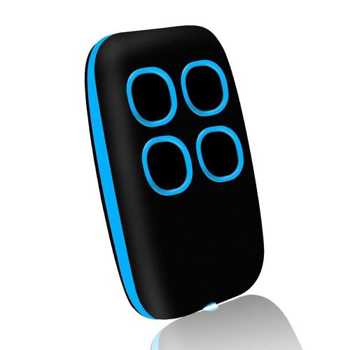 1-10pcs ROPER GO MINI Télécommande de porte de garage 433.92MHz ROPER NEO Émetteur portable-1pcs Bleu