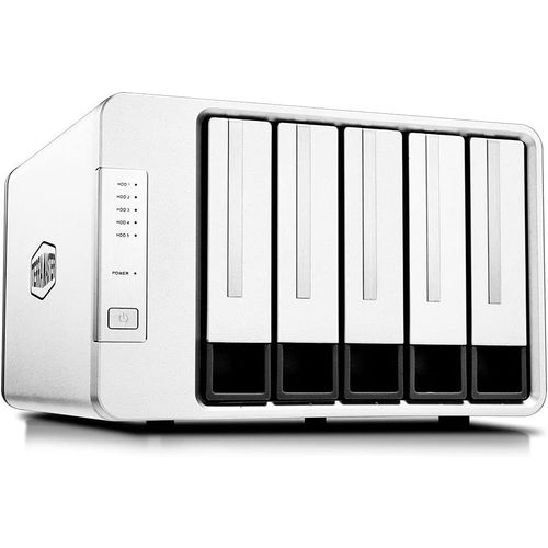 KYAOAYO-D5-300 Usb3.1 (Gen1 Type C Boîtier De Disque Dur Externe À 5 Baies Pr En Charge Raid 0, Raid 1, Raid 5, Raid 10, Clone, Jbod, Stockage Raid Sur Disque Dur Enique (Sans Disque