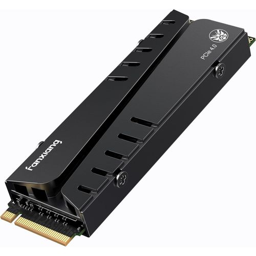 Kyaoayo-Ssd 1to Nvme Pcie4.0 Gen4x4 M.2 2280 Avec Cache Dram, Avec Dissipateur Thermique, Jusqu'à 7400 Mo/S, Disque Dur Ssd Interne Parfaitement Compatible Avec Ps5(S770