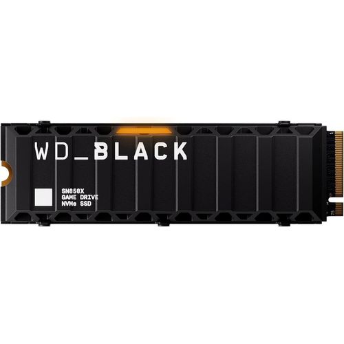 KYAOAYO-Sn850X Ssd 4 To, Disque Ssd Interne Avec Dissipateur Thermique, Gaming Ssd, Haute Performance Disque De Jeu, Lecture Jusqu'À 7300 Mo/S, Écriture Jusqu'À 6,600 Mo/S, Pcie Gen 4.0 Nvme, Noir