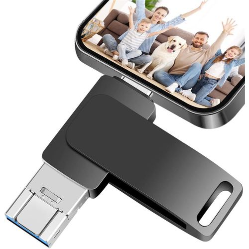 KYAOAYO-Cle Usb 512 Go 4 En 1 Clé Usb Grande Vitesse Clef Usb 3.0 Grande Capacité Cles Usb C 512 Go Extension De Stockage Pour Téléphone/Otg Android/Pc/Tablette