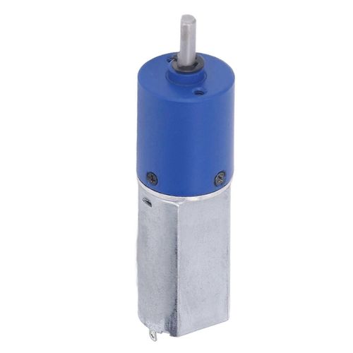 Moteur à engrenages électriques DC 12V Micro tout en métal Grand moteur de réduction de vitesse de torsion avec arbre D 46RPM 1 :4