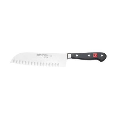 Wüsthof - Couteau À Alvéoles Santoku Classic - Noir