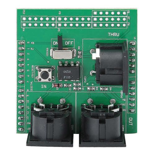 Carte de dérivation de bouclier MIDI pour adaptateur d'interface PIC AVI Arduino Digital R3