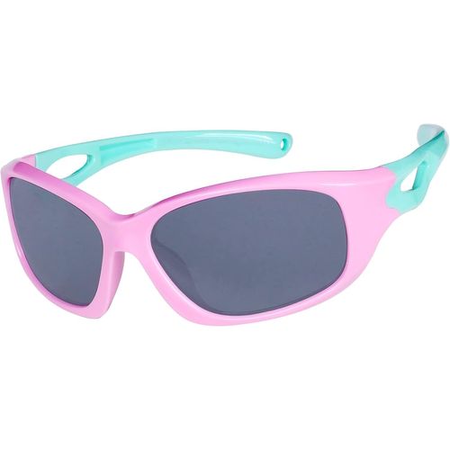Ershi-Lunettes De Soleil Enfant Polarisées Sport + Cordons À Lunettes + Étui À Lunettes, Uv400 Ultra Léger Flexible Cadre Pour Gar[728]