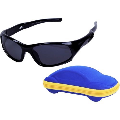 Ershi-Lunettes De Soleil Enfant Sport Polarisées Incassable Garçon Et Fille (3-12 Ans) + Cordons À Lunettes + Étui À Lunettes[805]