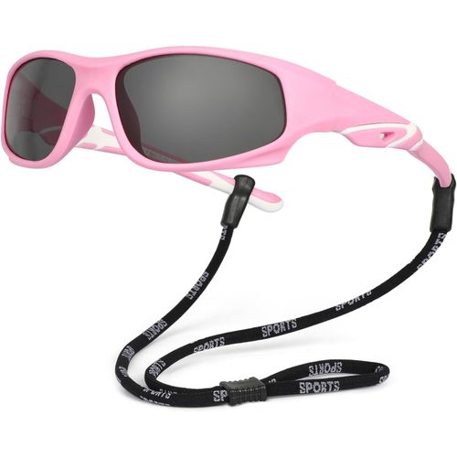 Ershi-Polarisées Lunettes De Soleil Enfant Anti Uv400 Lunettes De Soleil Caoutchouc Flexible Lunettes De Sport Pour 3-12 Ans Garço[395]