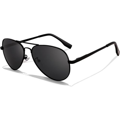Ershi-Lunette De Soleil Enfant - Polarisées Aviateur Réglable Cadre Métallique Lunettes Soleil Fille Garçon Ado Protection Uv400 6[625]