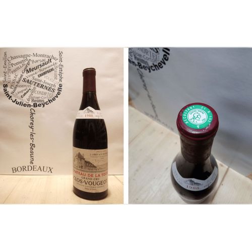 Clos Vougeot 1988 - Château De La Tour - Grand Cru - 1 X 75 Cl - Rouge