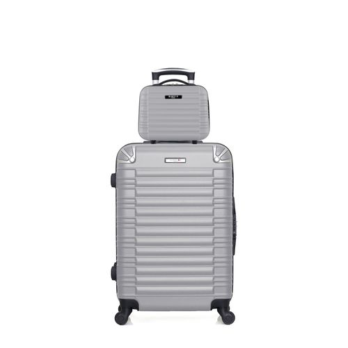 BLUESTAR - Lot de 2 - Valise weekend et vanity LIMA
