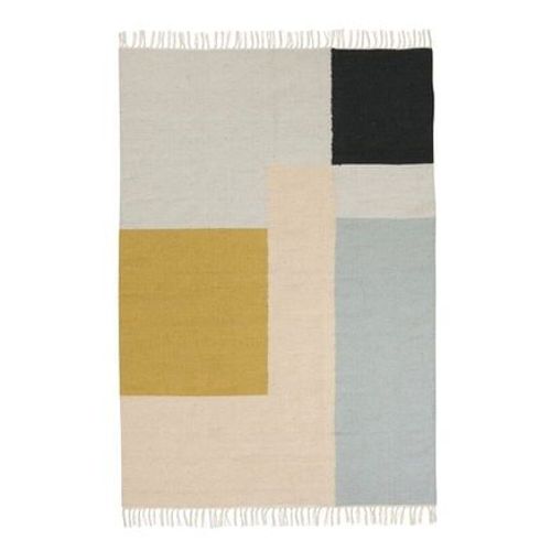 Tapis Kelim - Carrés - 160 X 250 Cm - Taille Unique