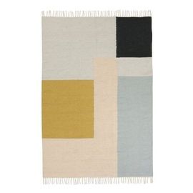 Tapis Kelim - Carrés - 160 X 250 Cm - Taille Unique