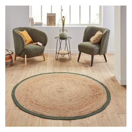 Tapis Rond En Jute, Aftas -