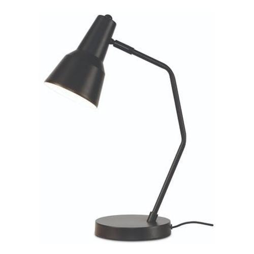 Lampe De Table En Fer Noir H44cm