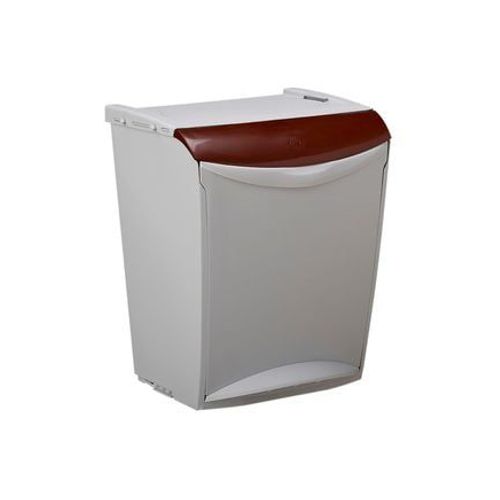 Poubelle de tri avec seau 25L BAKATRI - Taille unique