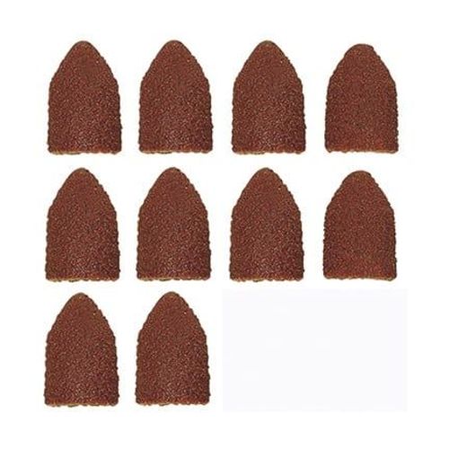 Proxxon - 5 Papiers Emeri forme capuchon Ø 9 - Grain 80 et 150  de chaque  - Multicolore