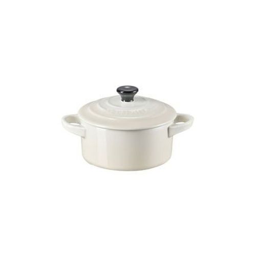 Le Creuset - Mini cocotte meringue céramique Ø10 cm  - Beige