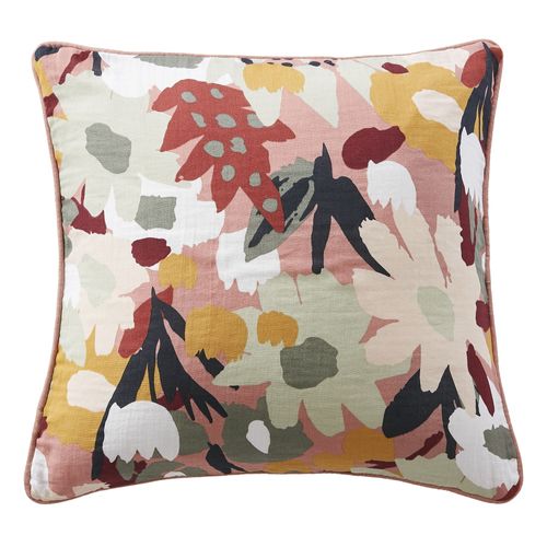 Coussin Avec Passepoil 45x45 Cm Gaze De Coton Loana