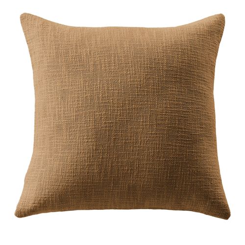 Coussin 60x60 Cm Coton Camel