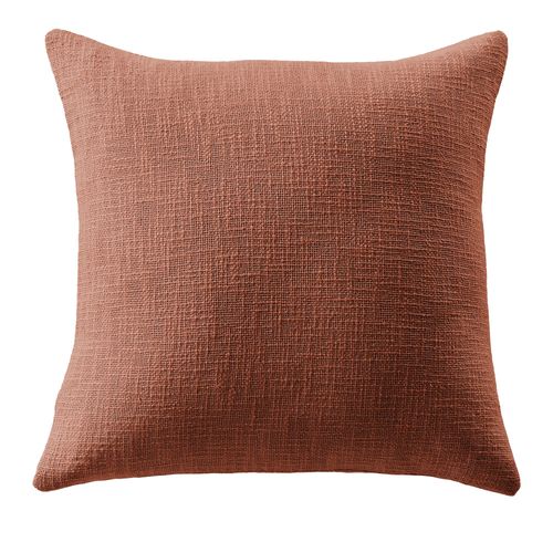 Coussin 60x60 Cm Coton Terracotta