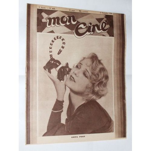 Mon Ciné  N° 455 : Anita Page