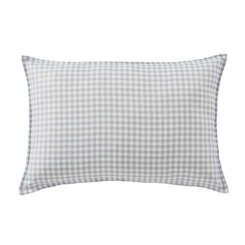 Housse De Coussin Extérieur 40x60 Cm Polyester Quadri Eucalyptus