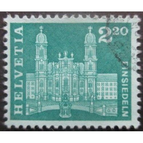 Suisse N°660a Abbaye Oblitéré