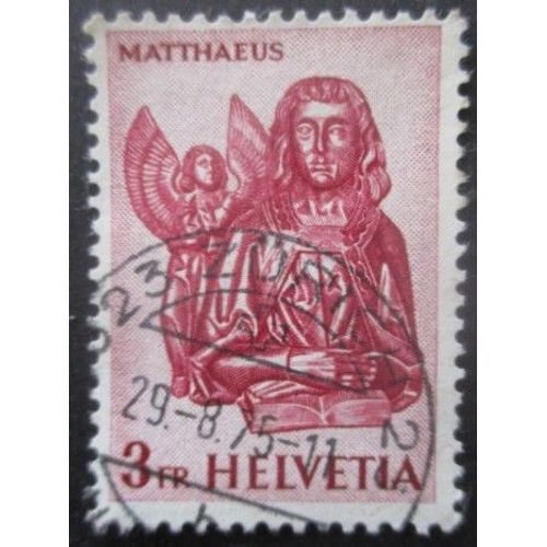 Suisse N°660c St Mathieu Oblitéré