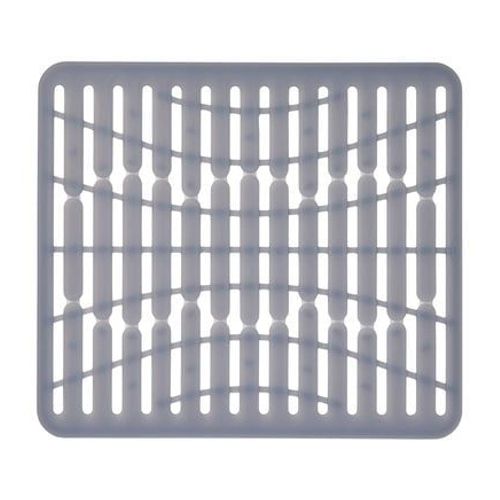 Oxo - Petit Tapis D'évier En Silicone Gris 32 X 28 Cm  - Gris