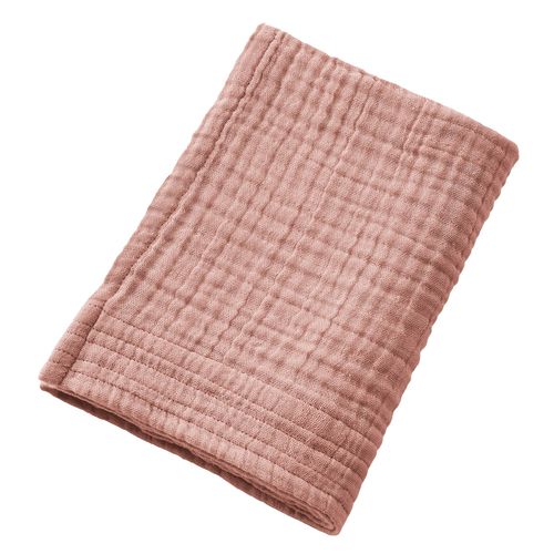 Serviette De Bain 50x90 Cm Gaze De Coton Rose