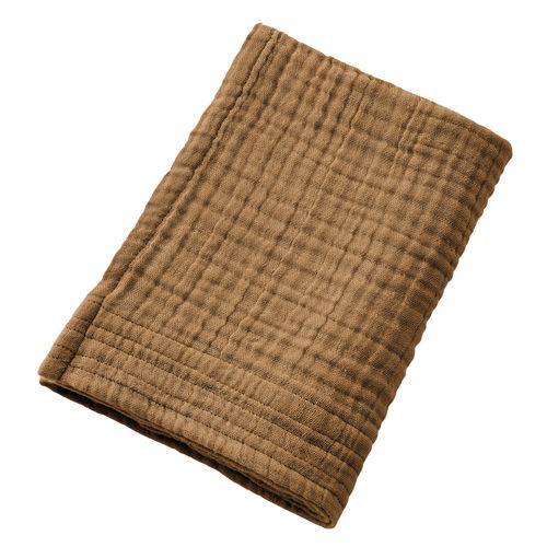 Serviette De Bain 50x90 Cm Gaze De Coton Camel
