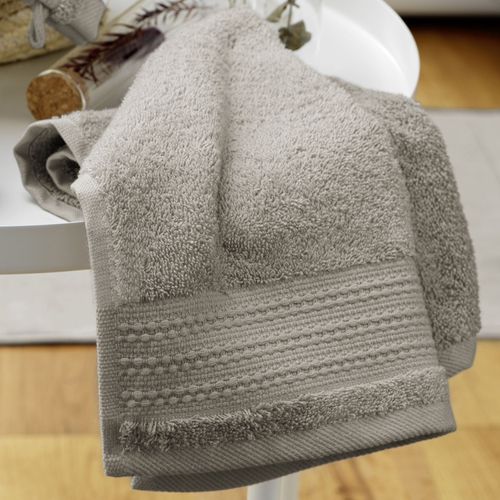 Serviette Invité 30x50 Cm Coton Argile