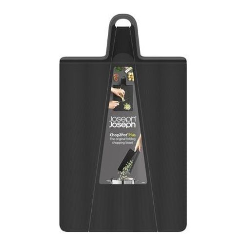 Joseph Joseph - Planche À Découper Pliable Chop2pot Plus L Noire  - Noir