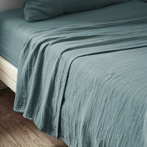 Drap Plat 240x300 Cm Gaze De Coton Canard