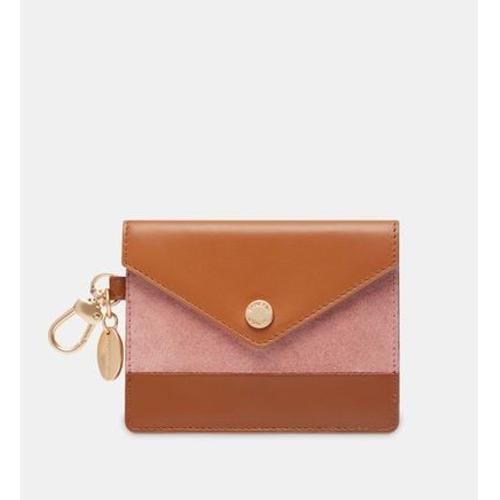 Vanessa Bruno - Pochette en cuir bi-matière - Multicolore