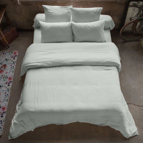 Housse De Couette 140x200 Cm Gaze De Coton Eucalyptus