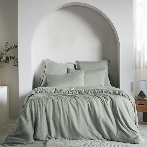 Housse De Couette 240x260 Cm Lyocell Lichen