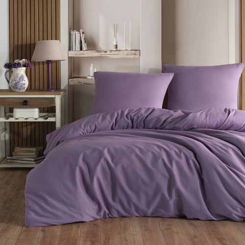 Parure De Lit 140x200 Cm Polycoton Violet