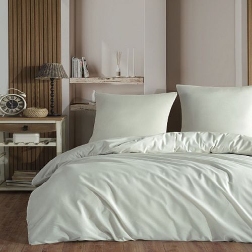 Parure De Lit 140x200 Cm Polycoton Vert Clair