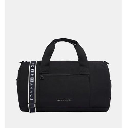 Tommy Hilfiger - Sac de voyage polochon en toile  - Noir