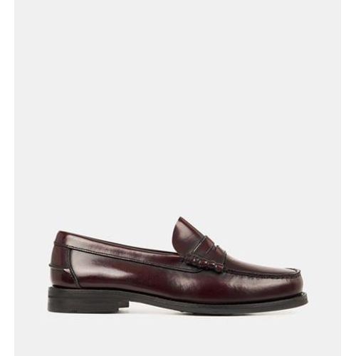 Comptoir Gl Mocassins Gaetan Cuir Polido Rouge