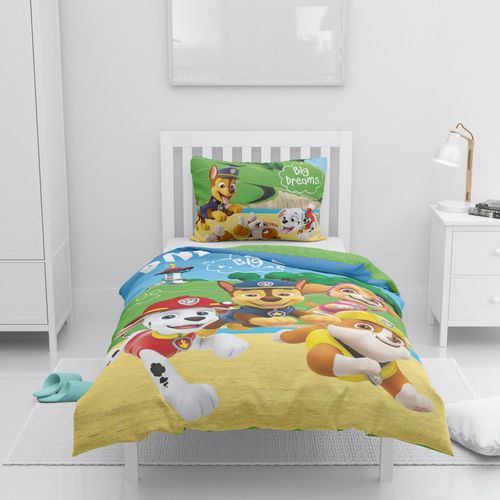 Parure De Lit Pat Patrouille Big Dreams 100% Coton 140x200 Cm