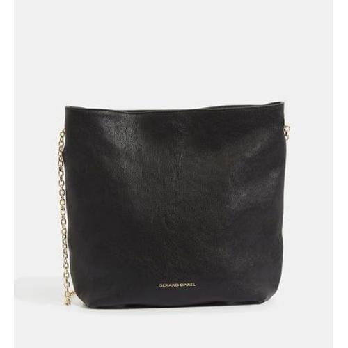 Gerard Darel - Sac cabas Charlotte Premium cuir - Noir