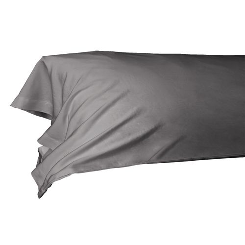 Taie De Traversin 85x185 Cm Bambou Granit