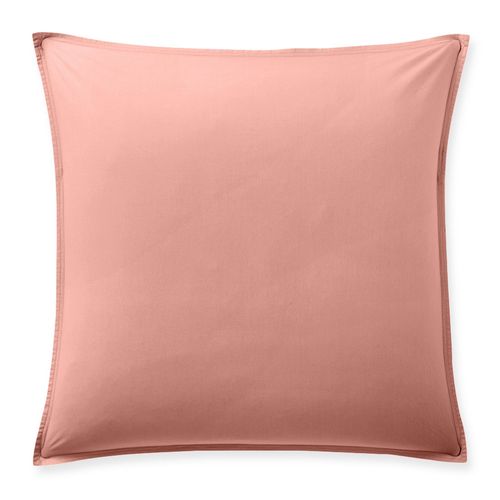 Taie D'oreiller 65x65 Cm Percale De Coton Rose Poudré