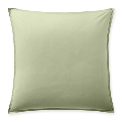 Taie D'oreiller 65x65 Cm Percale De Coton Vert D'eau