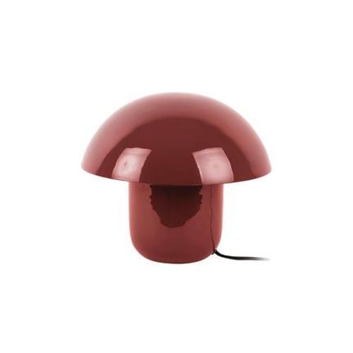 Leitmotiv - Lampe De Table - Fat Mushroom - Rouge  - Rouge