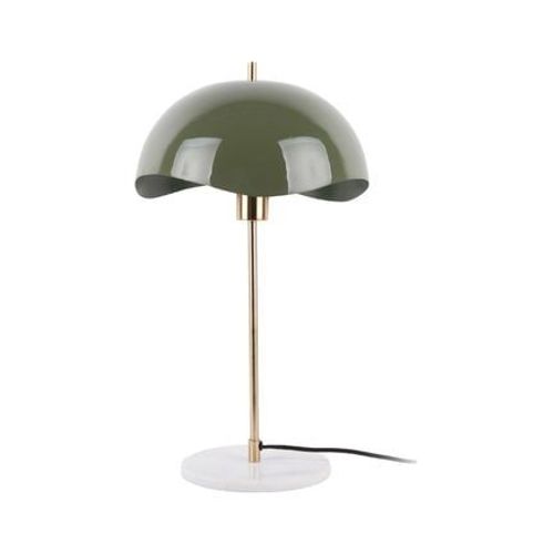 Leitmotiv - Lampe De Table - Waved Dome - Vert  - Vert