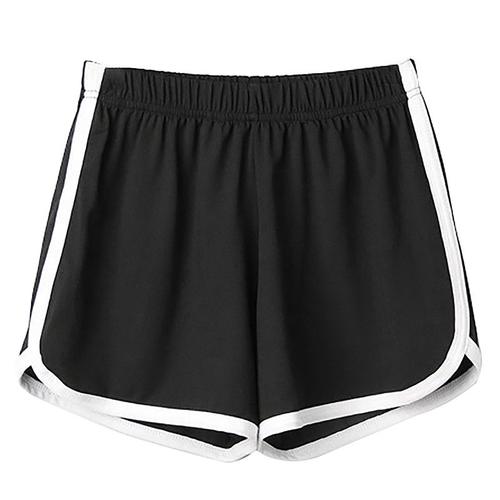 Shorts De Sport Européens Et Américains Accueil Yoga Sous-Vêtements De Plage Fitness Fitness Shorts De Yoga Noirs M